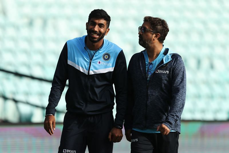 Jasprit Bumrah (L) was back to his best in the warm-up fixture against Australia A