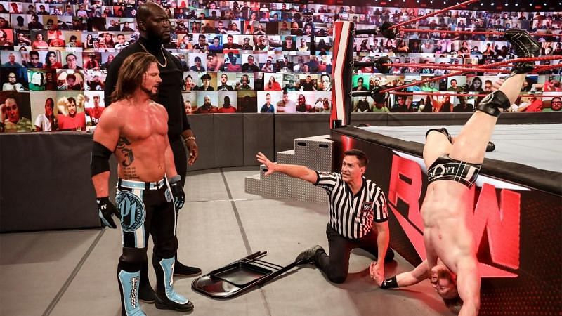 AJ Styles destroyed Sheamus on RAW last night