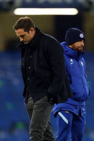 Frank Lampard's position at Chelsea could be on the line if their results do not improve