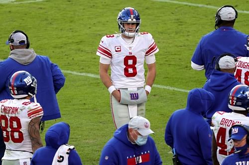 New York Giants quarterback Daniel Jones