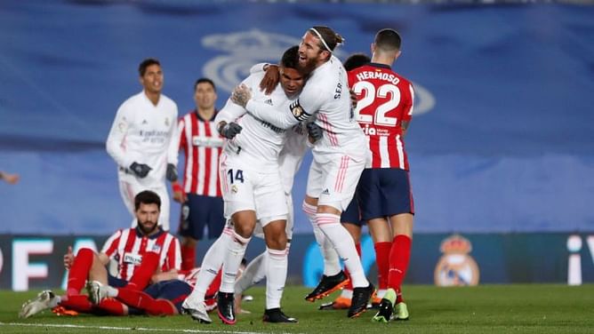 Zinedine Zidane and Real Madrid temporarily silence critics by edging Atletico in Madrid derby