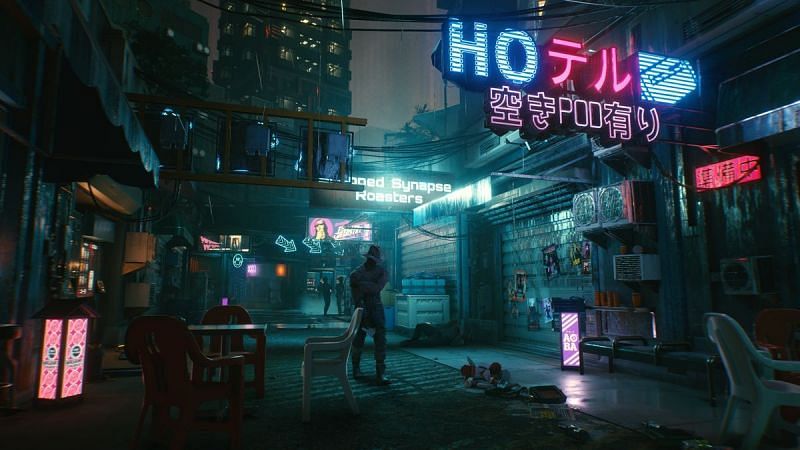 Cyberpunk 2077 - Night City live Wallpaper 1080p - Teil 2 on Make a GIF