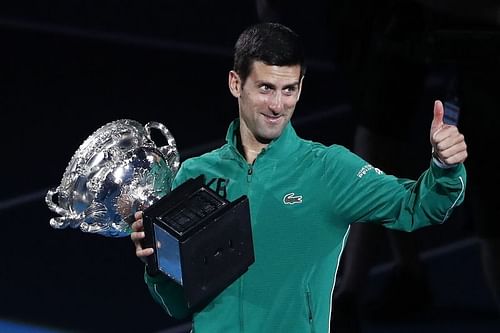 Novak Djokovic is the defending champion at both the ATP Cup and the Australian Open