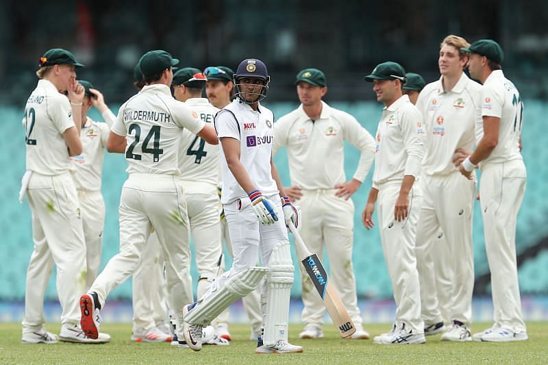 Shubman Gill scored 45 and 35 in the two innings of his debut Test match