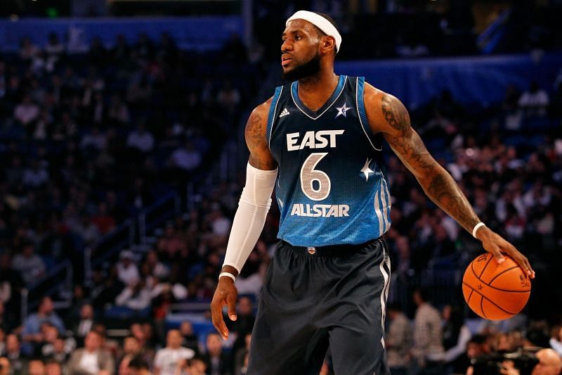 LeBron James in the 2012 NBA All-Star Game