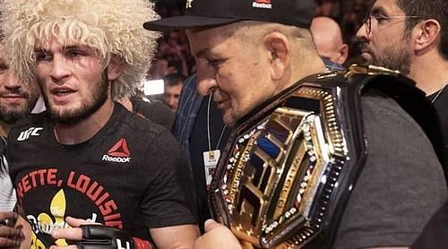 Khabib Nurmagomedov and Abdulmanap Nurmagomedov