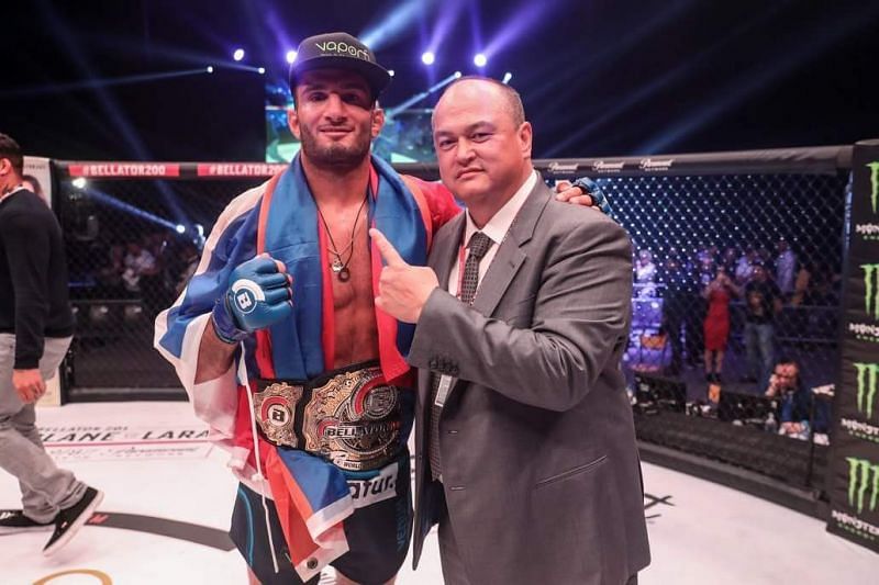 Gegard Mousasi has won Bellator&#039;s Middleweight title on two occasions