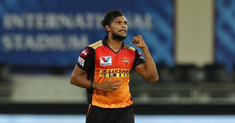 Natarajan turned heads with his performances in IPL 2020