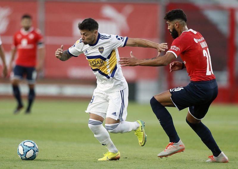 Boca Juniors host Racing Club in their Copa Libertadores quarter-final second leg fixture.