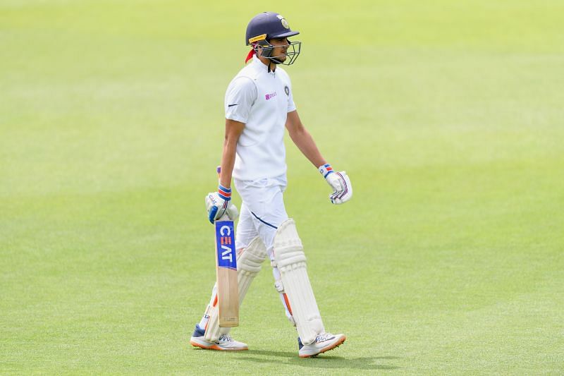 Shubman Gill not happy with his dismissal in the second ...