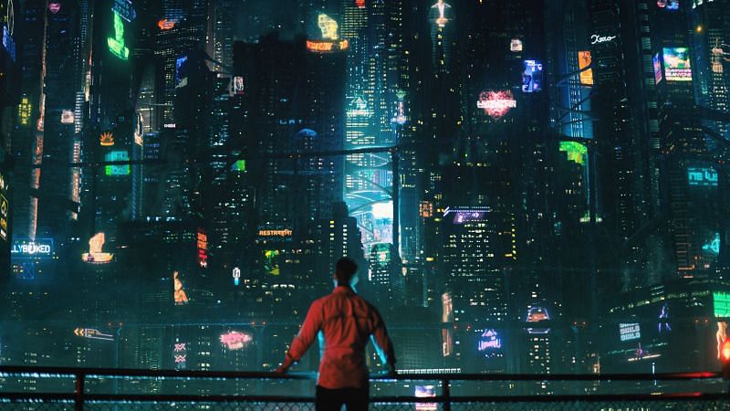 Cyberpunk 2077&#039;s Night City and its size and scale have been the subject of much speculation ahead of the game&#039;s release (Image via Wallpapercave)