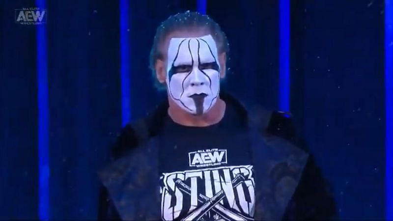 The man called Sting made a comeback to TNT