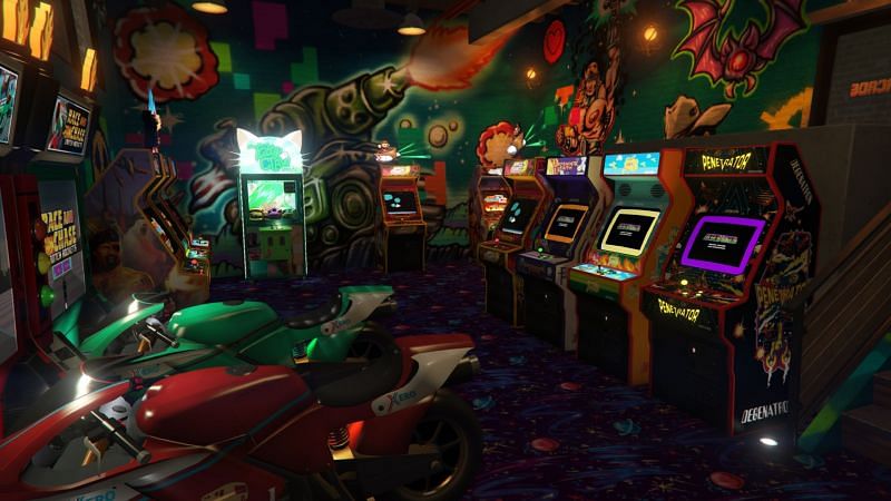 gta v leave arcade games