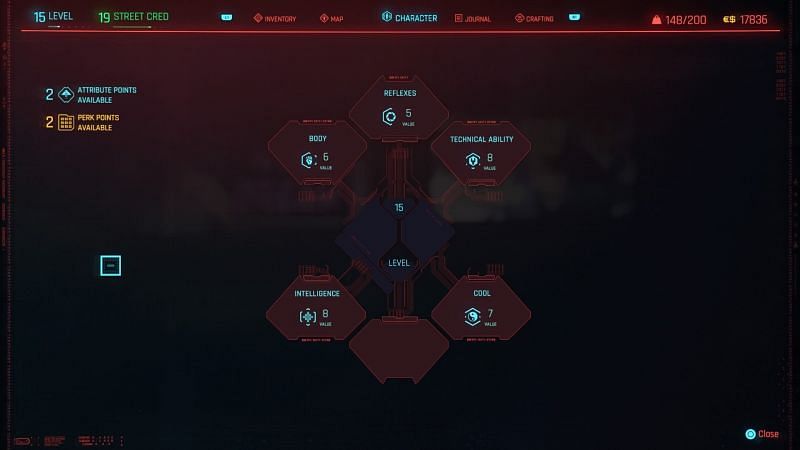 Allocating points in Body is essential for a Solo build in Cyberpunk 2077