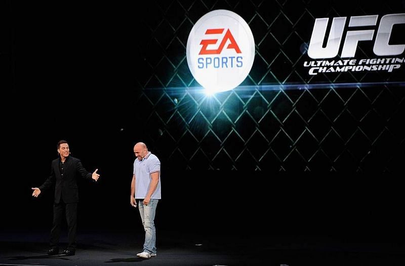 Dana White at a EA Sports: UFC 4 event 