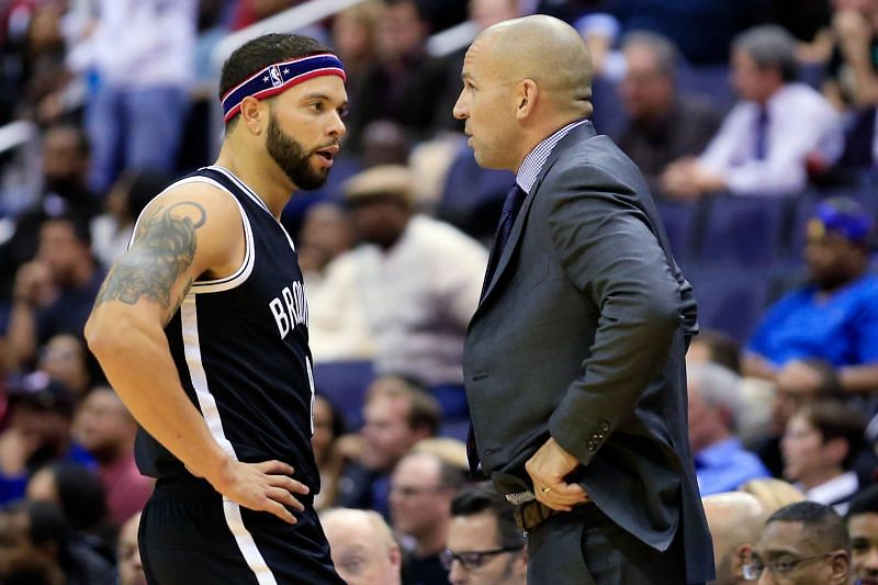 Jason Kidd (right) was one of the many coaches under whom Deron Williams played in Brooklyn