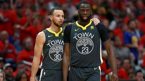 Stephen Curry and Draymond Green