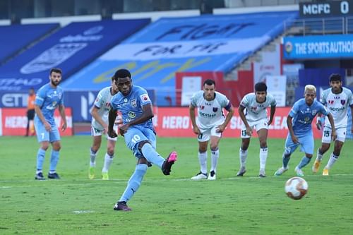 Bartholomew Ogbeche on target (Image courtesy: ISL Media)