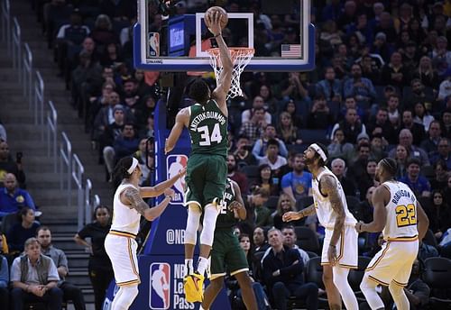 Milwaukee Bucks v Golden State Warriors