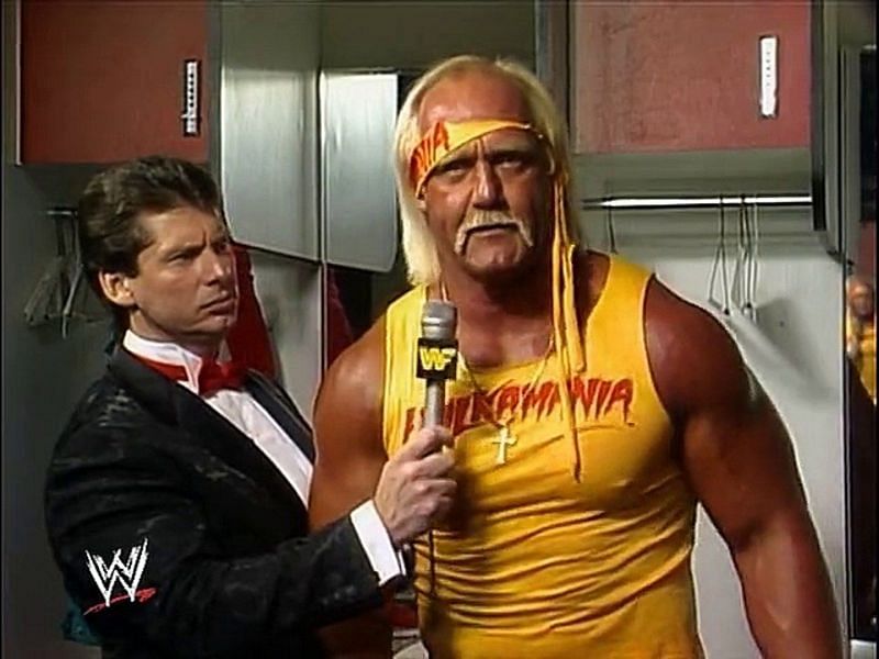 Hulk Hogan and Vince McMahon