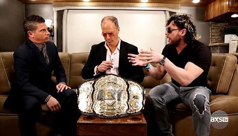 Kenny Omega may be looking to win some IMPACT gold in the future