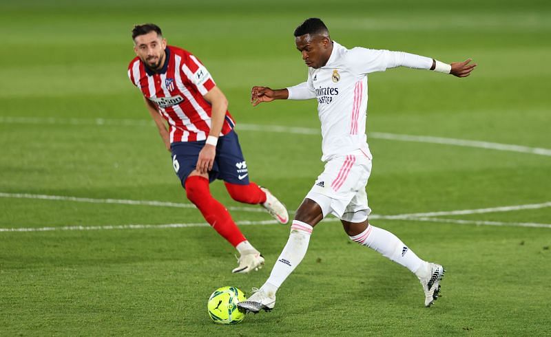 Vinicius Jr in action for Real Madrid 