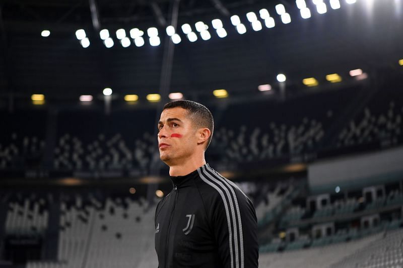 Ronaldo missed the first leg clash between Juventus and Barcelona