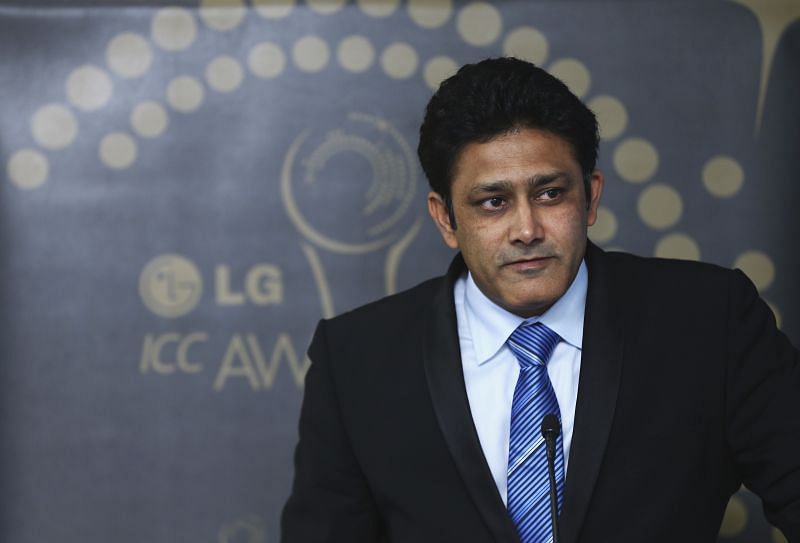  Anil Kumble was India&#039;s head coach from mid-2016 to 2017.