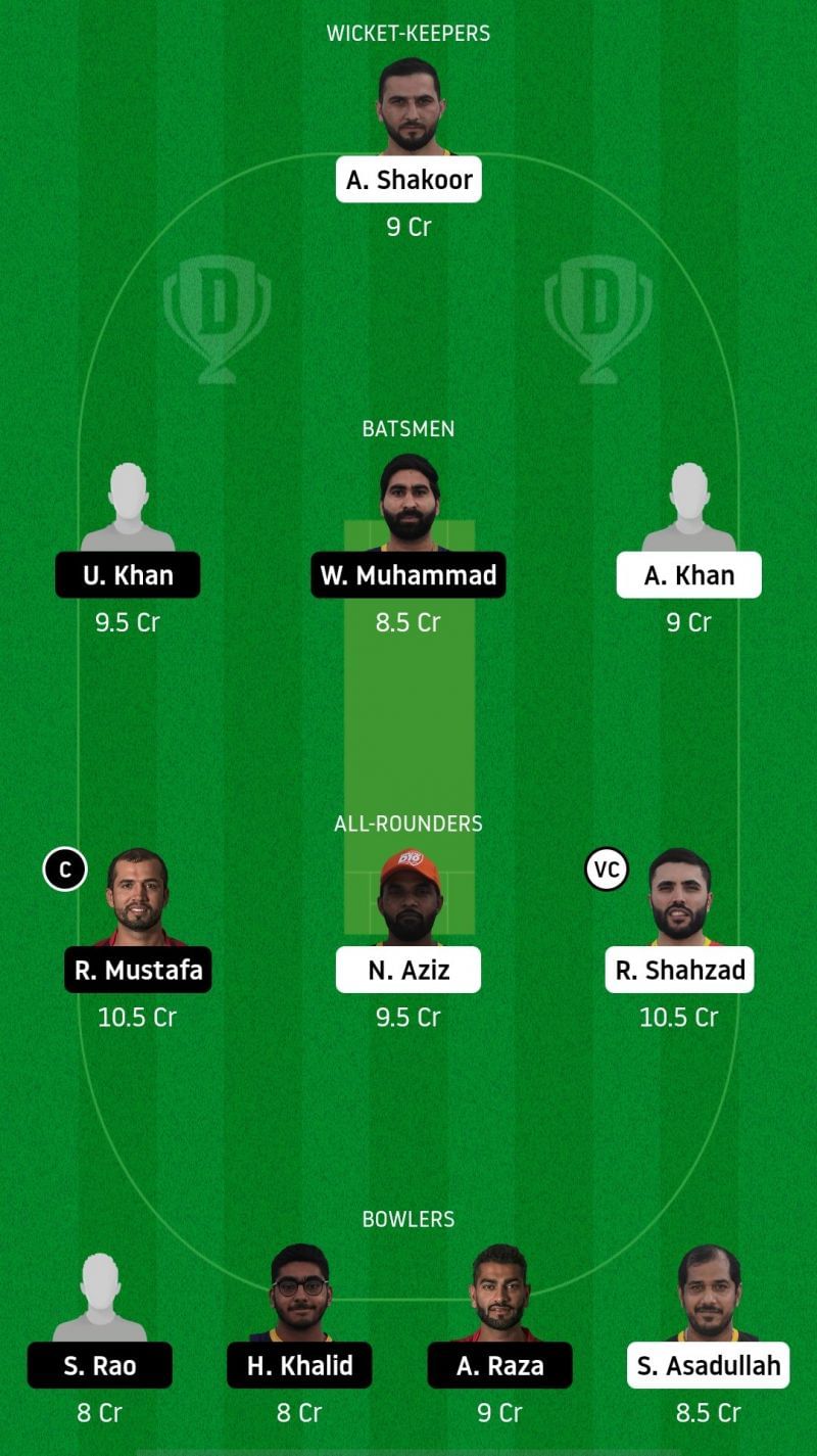 AJM v FUJ Dream11 Suggestions