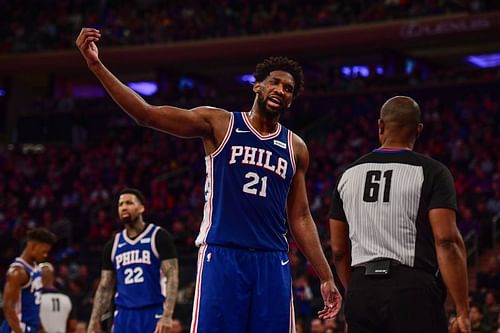 Philadelphia 76ers v New York Knicks