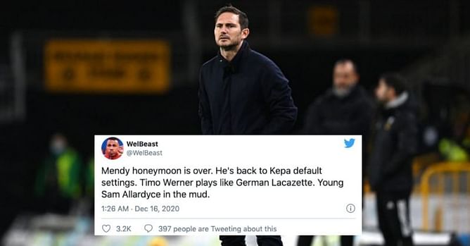 Twitter erupts as Chelsea lose 2-1 to Wolverhampton Wanderers