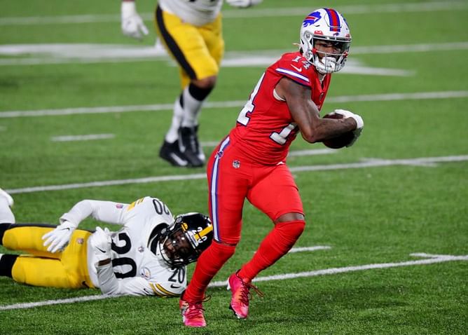 Who leads the NFL in receiving yards?