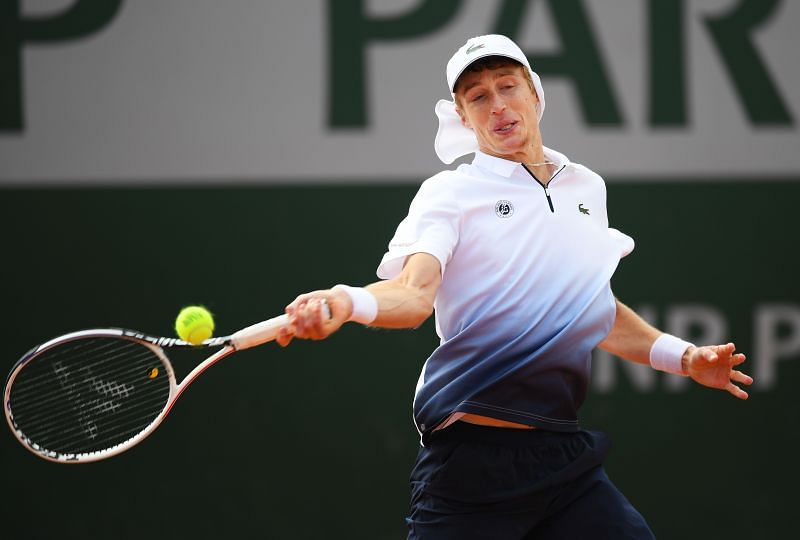 : Marc Polmans at the 2020 French Open