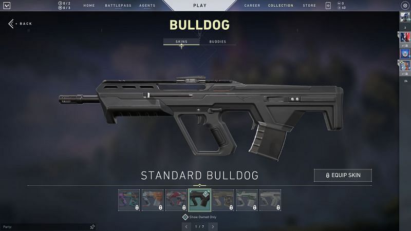 Bulldog Screengrab via Valorant Store