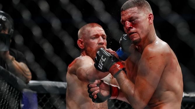 Conor McGregor takes a jibe at Nate Diaz, congratulates him on the anniversary of Gray Maynard trilogy