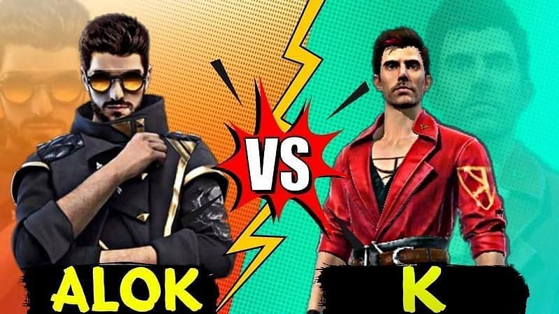 DJ Alok vs K: Who is the better Free Fire character? (Dark Shooter Gaming / YouTube)