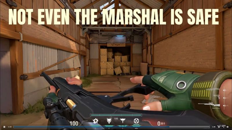 The Marshal with an extra bullet (Image by u/ArfieCat)