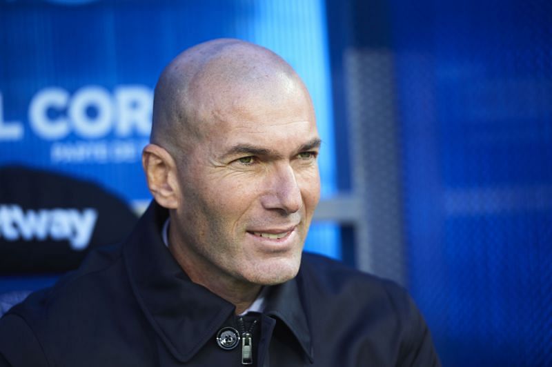 Zinedine Zidane of Real Madrid CF