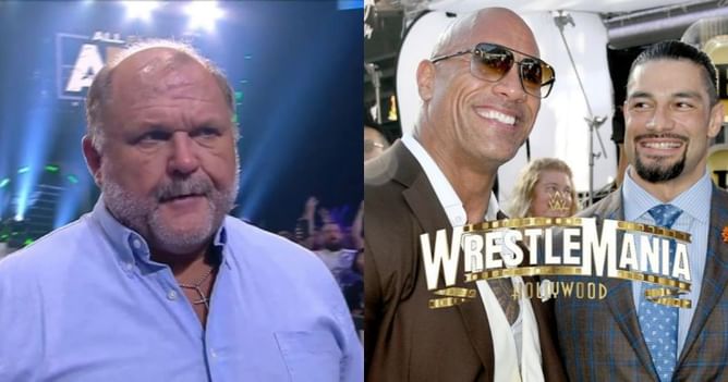 AEW's Arn Anderson shares honest opinions on the rumored Roman Reigns vs. Rock match