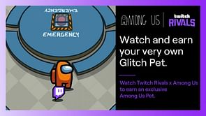 How do get the Twitch Glitch pet in Among Us