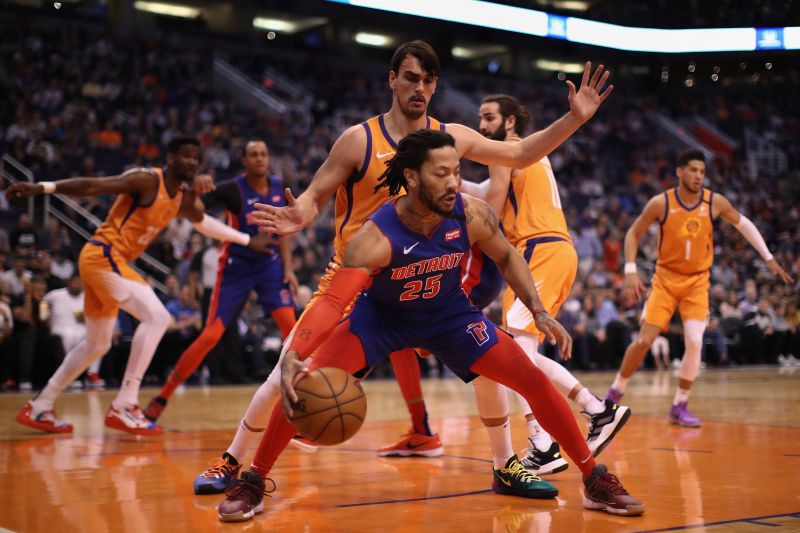 Detroit Pistons v Phoenix Suns