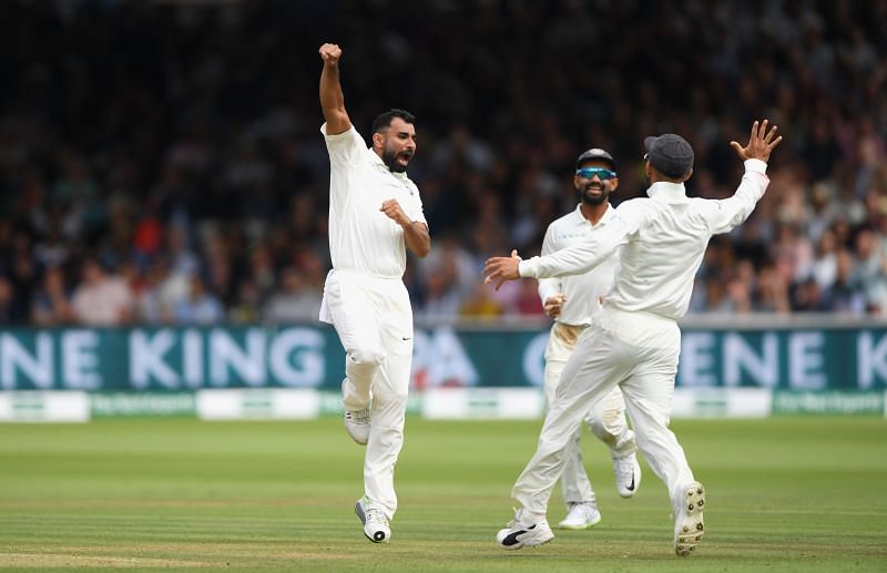 Mohammed Shami (L) has been at his best when attacking
