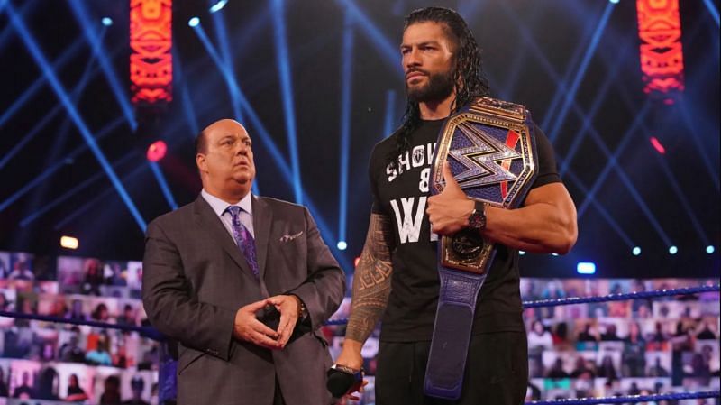 Paul Heyman and Roman Reigns