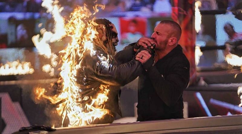 The Fiend and Randy Orton at WWE TLC