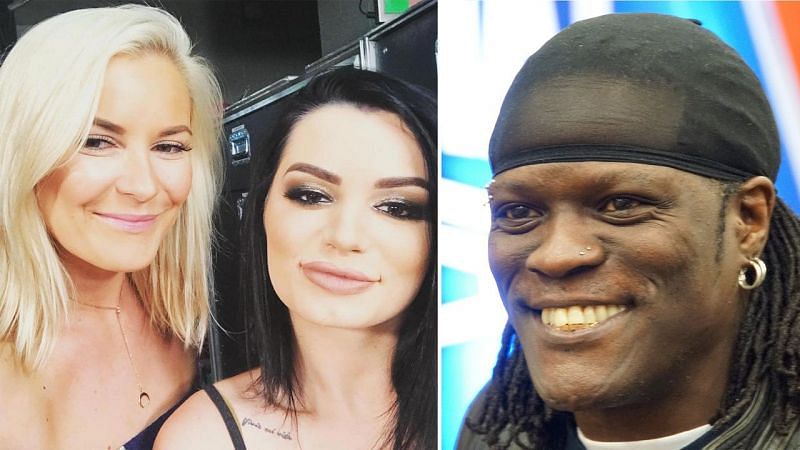 Renee Paquette, Paige, and R-Truth