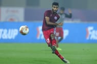Farukh Choudhary in action for Jamshedpur FC last season (Image Courtesy: ISL Media)