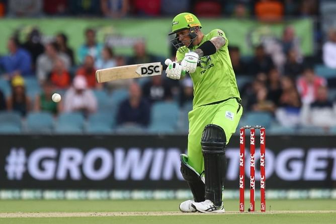 BBL 2020: Alex Hales & Chris Green star as Sydney Thunder defeat Melbourne Stars by 75 runs