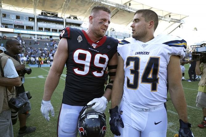 How many Watt brothers are in the NFL?