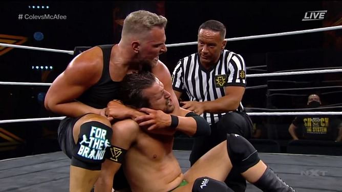 Pat McAfee sports a neck brace on his radio show; talks last night's NXT TakeOver