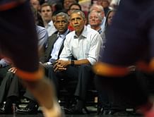 Not even Barack Obama can hold back from roasting the New York Knicks